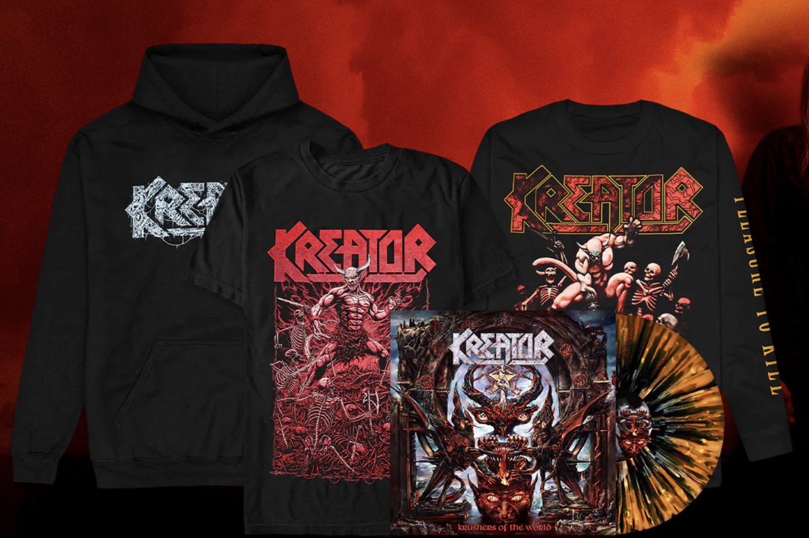 Kreator-Merchandise im METAL HAMMER-Shop